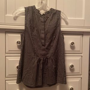 Madewell sleeveless blouse